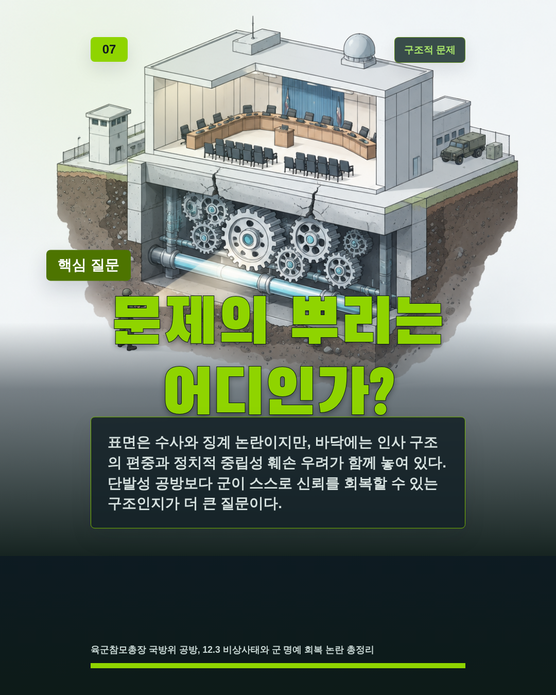 문제의 뿌리는 어디인가?