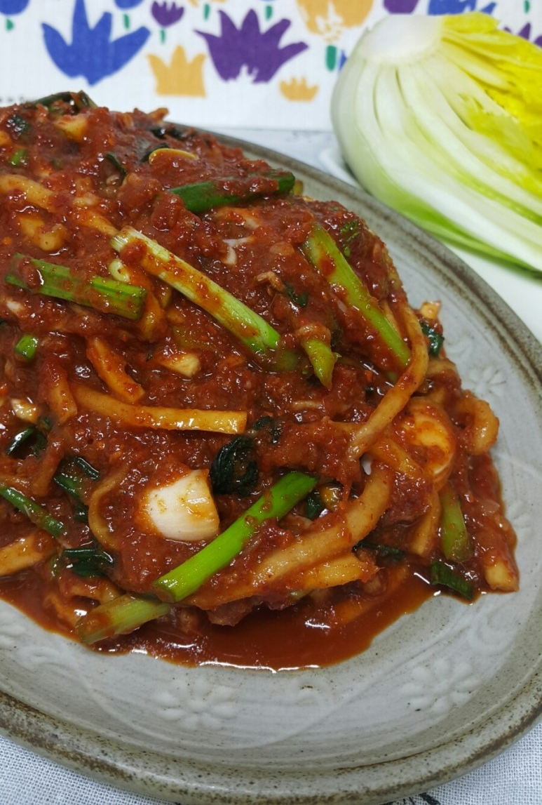 김장김치 20kg 양념 비율