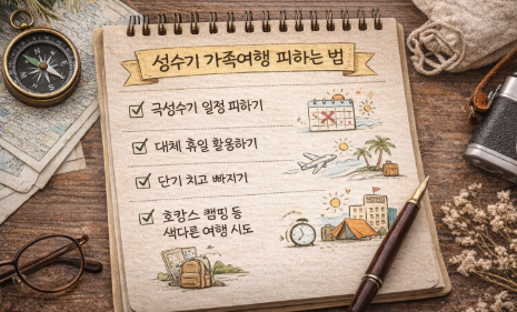 성수기 여행은 피하는 방법