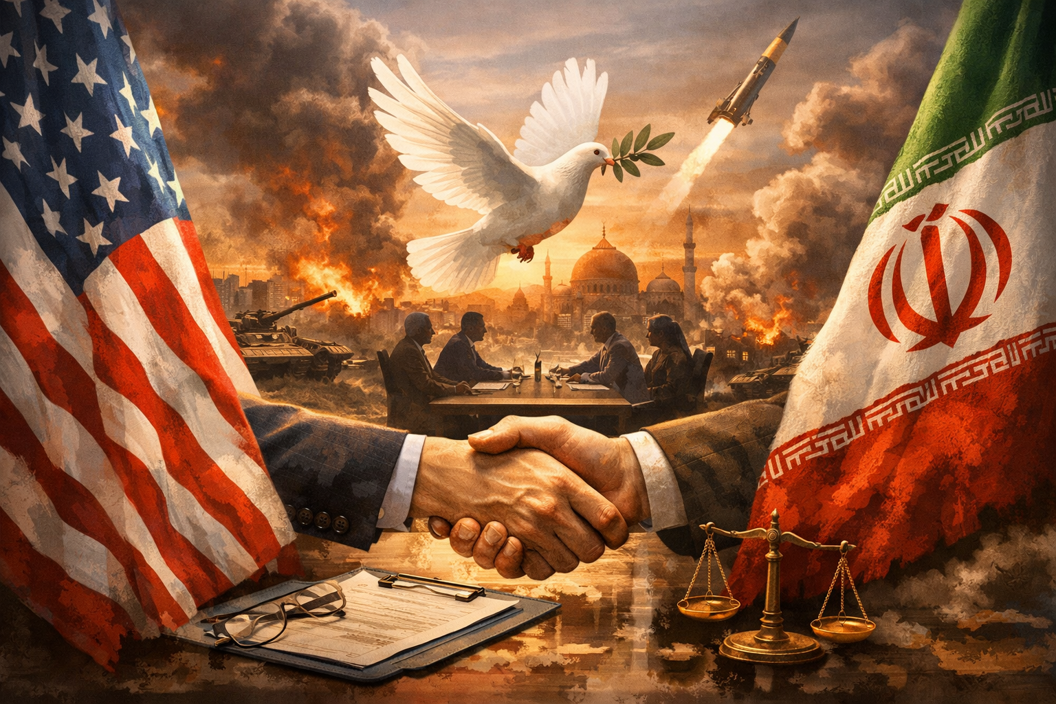 미국 이란 종전 협상 시작, 6대 요구 조건 총정리|중동 전쟁 끝날까? 관련 사진