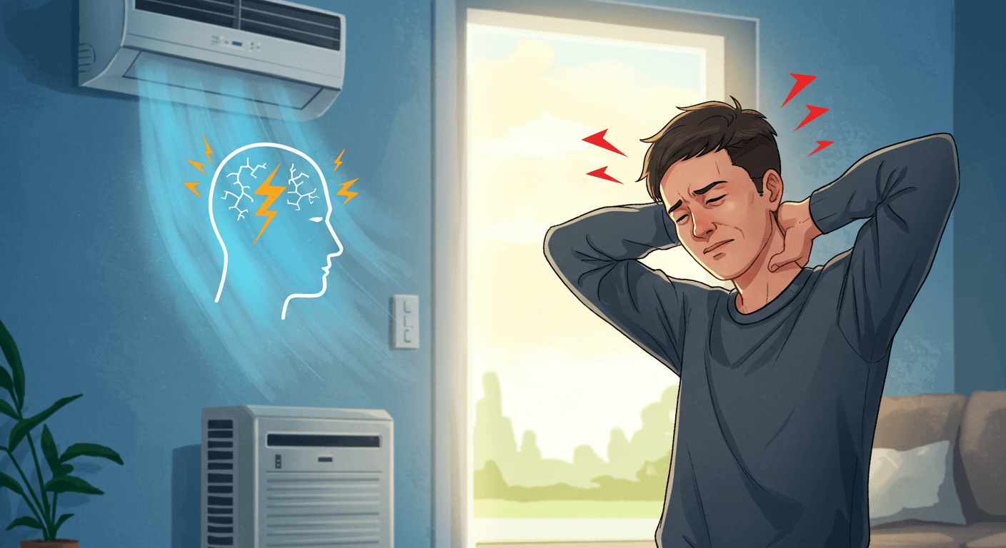 &quot;냉방병 증상 및 예방법&quot;에 대한 이미지입니다.