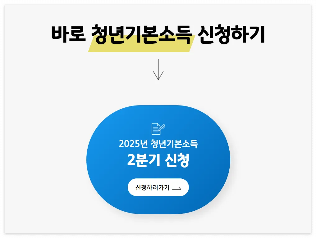 경기도 청년기본소득 2분기 신청