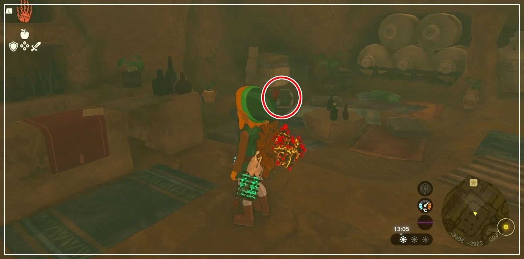 여덟번째 영웅 첫번째 구슬 위치