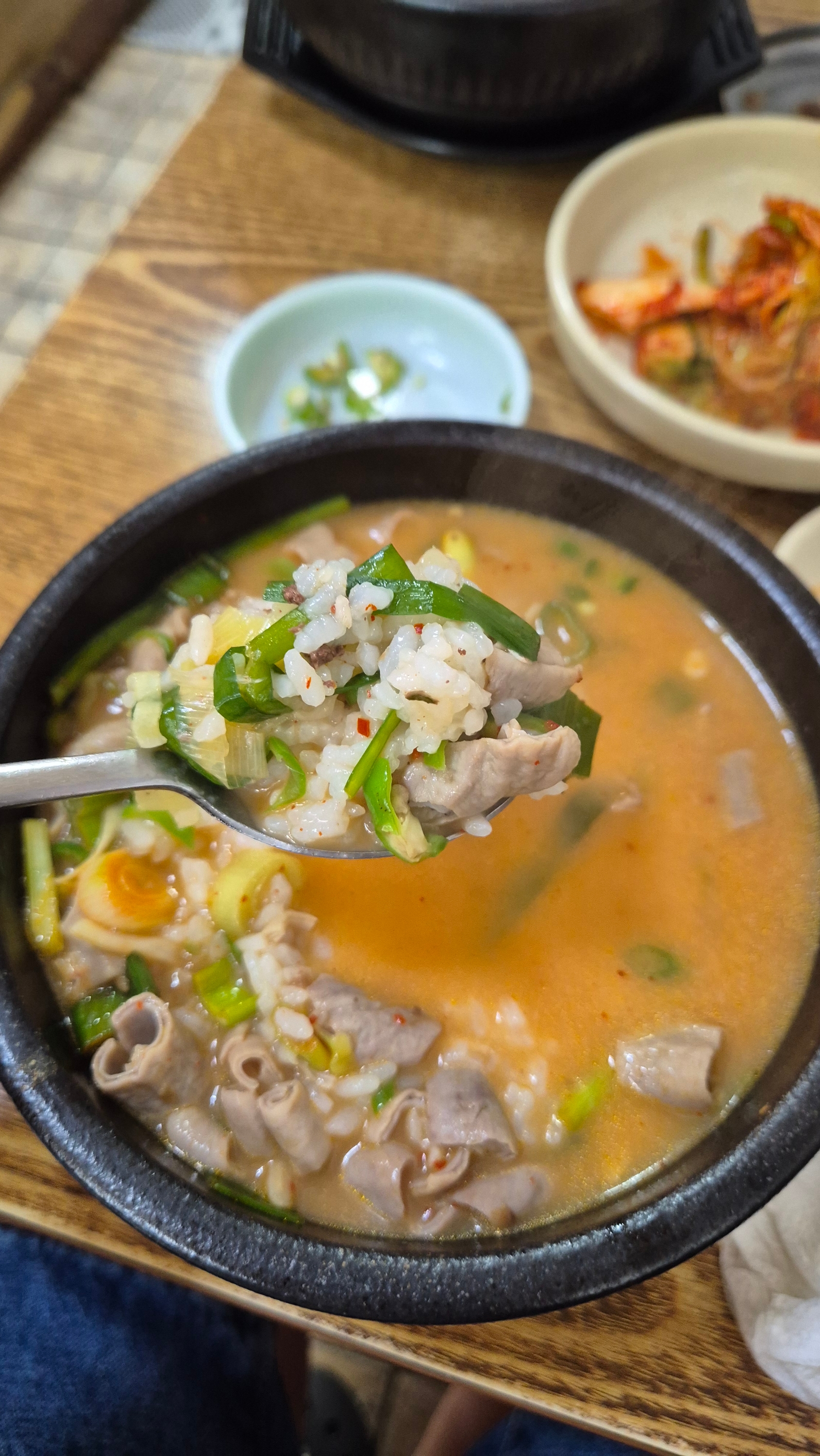 한우물순대 순대국밥 맛