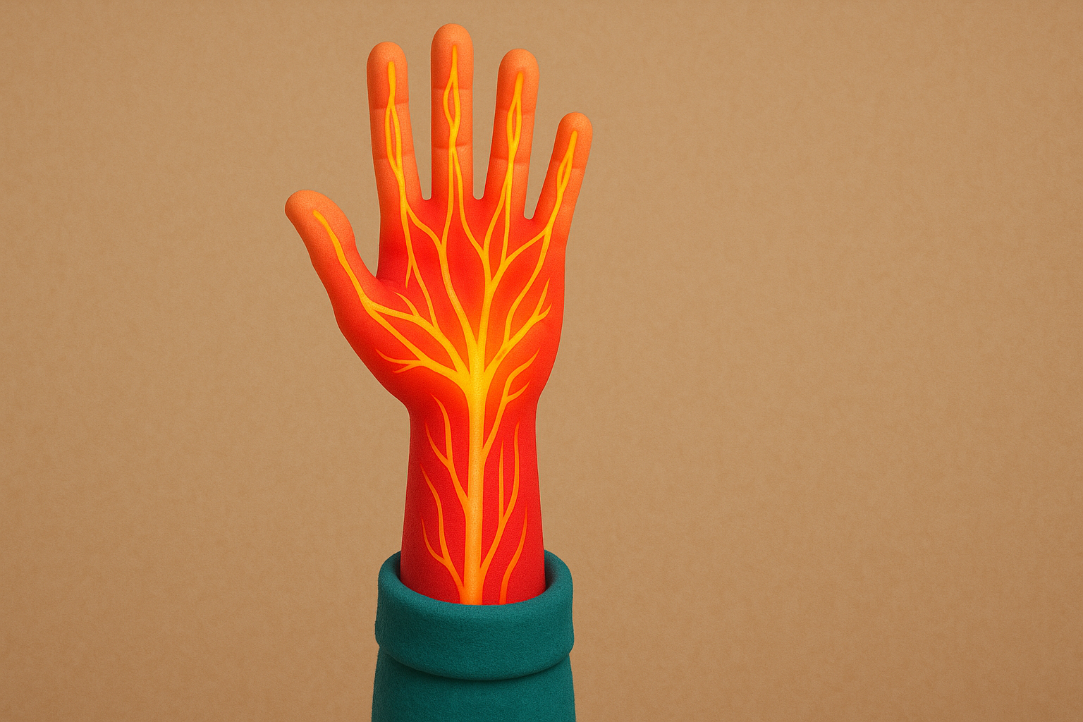 손가락 끝이 저린 이유