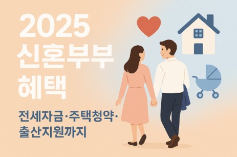 2025년 신혼부부 혜택