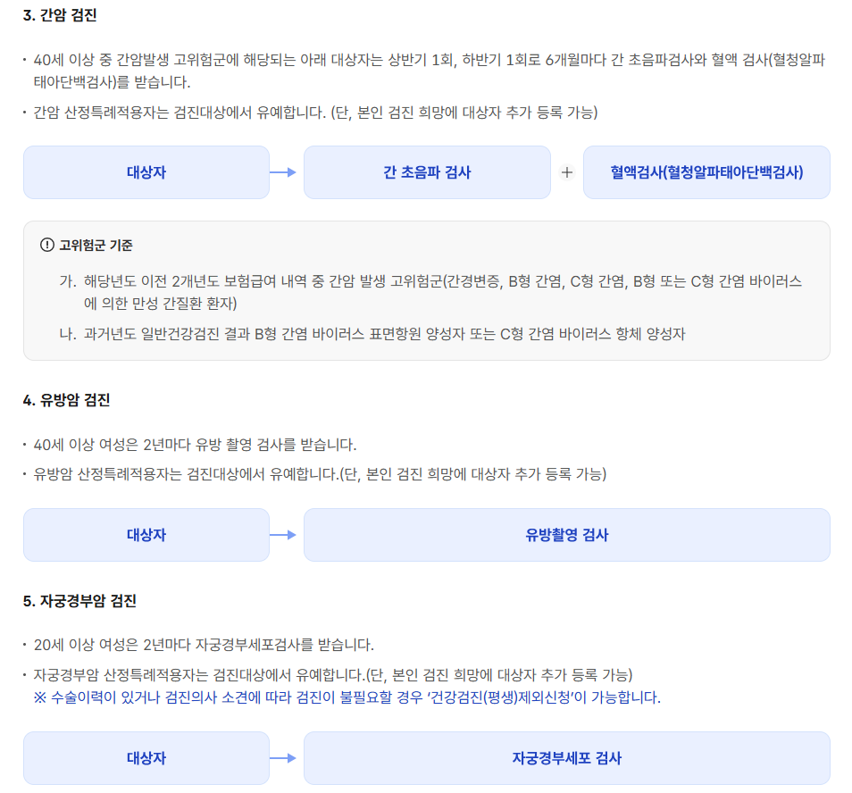 건강검진 대상자 조회