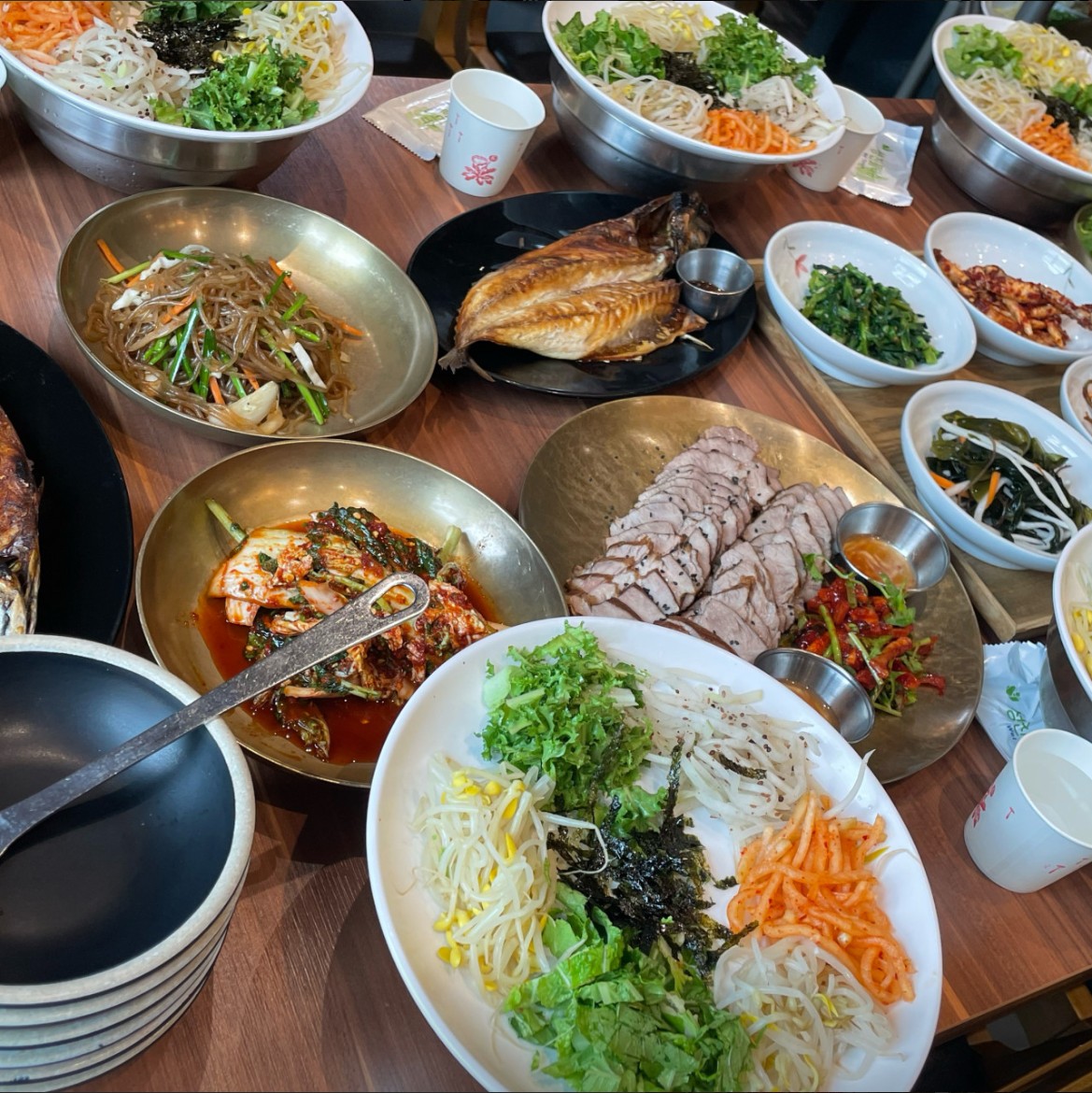 꽁당보리밥 메뉴