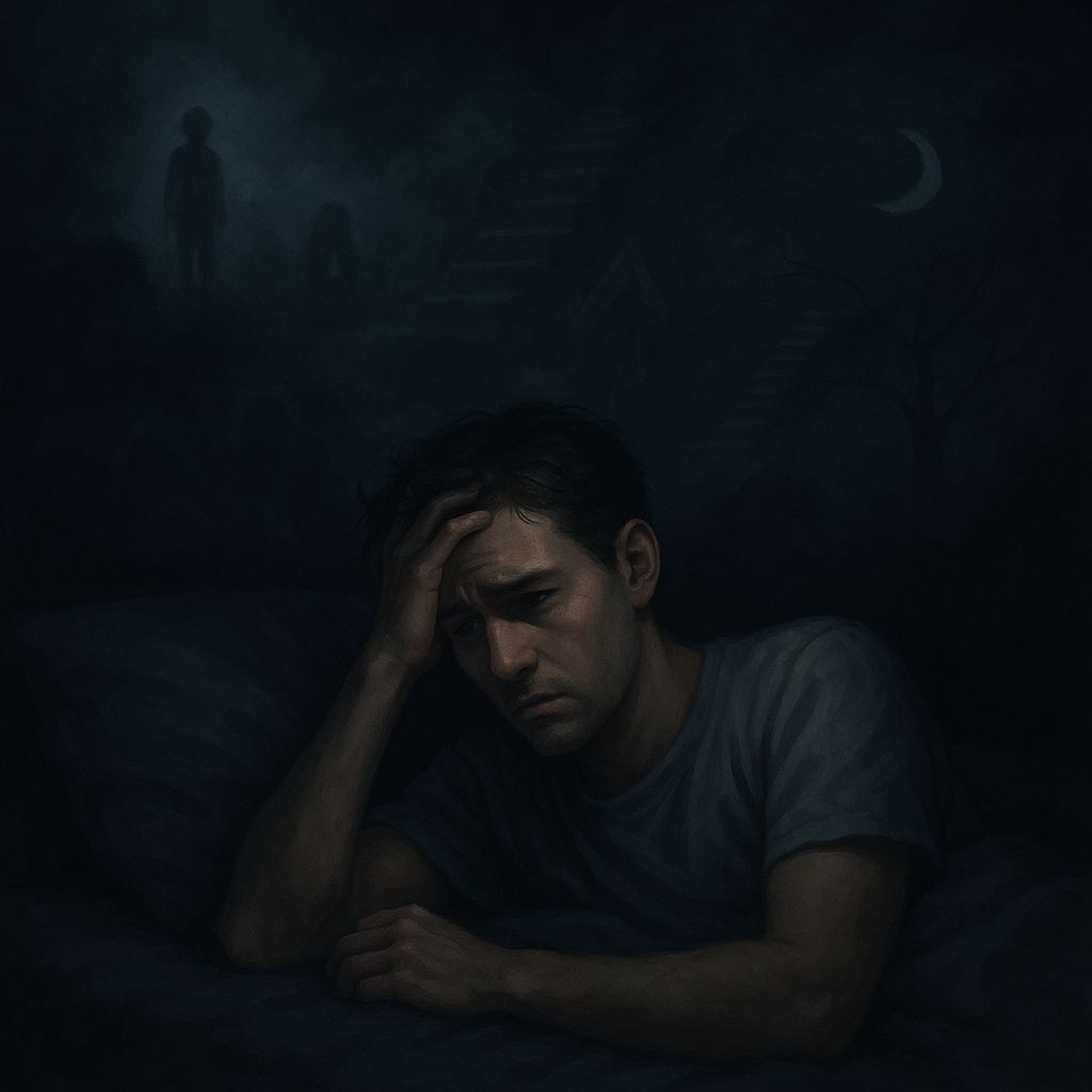 괴로워하는남자