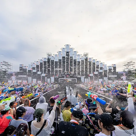 워터밤 쇼 사진 