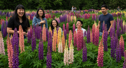 루피너스 꽃향기축제