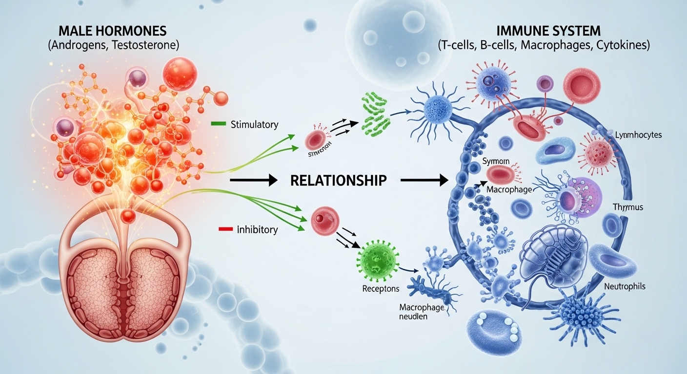 남성 호르몬과 면역력