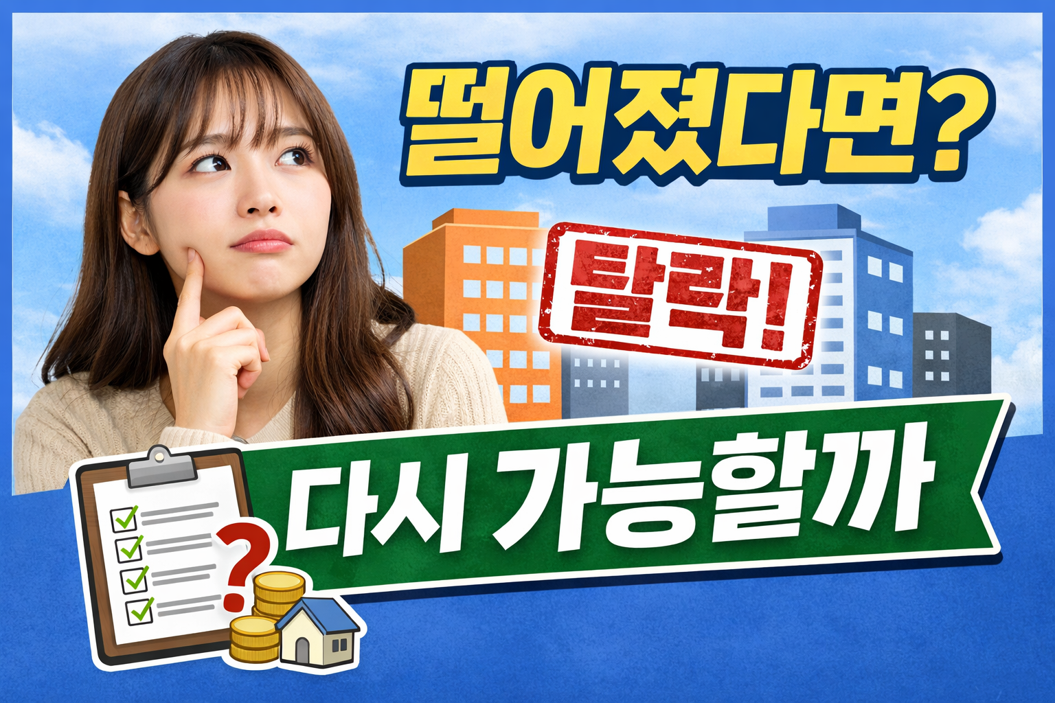 청년 공공임대주택 떨어지면 다시 신청 가능할까 관련 사진