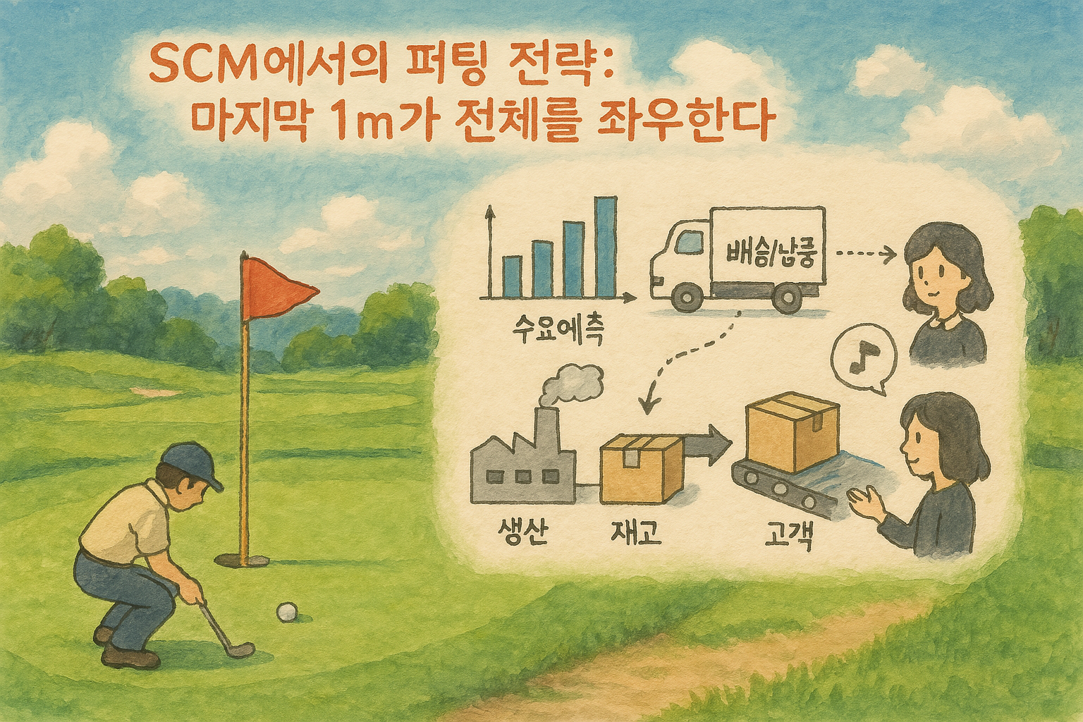 SCM에서의 퍼팅 전략