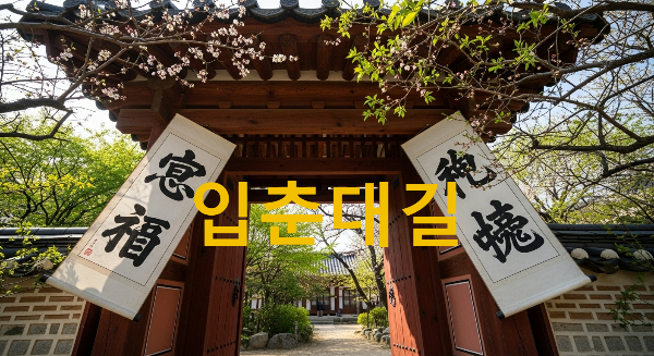 입춘대길