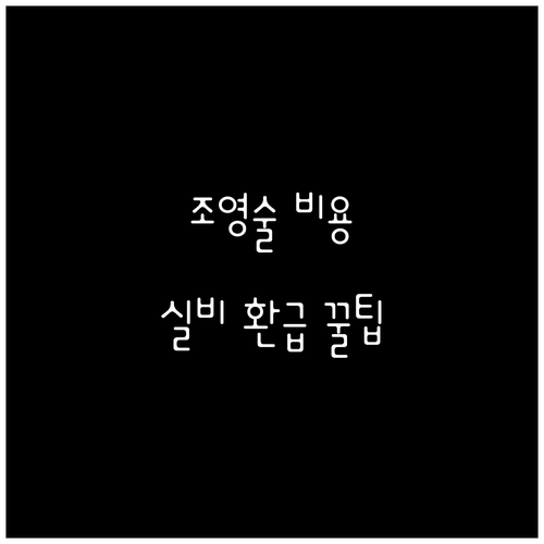 나팔관 조영술 산부인과 검사 비용 실..