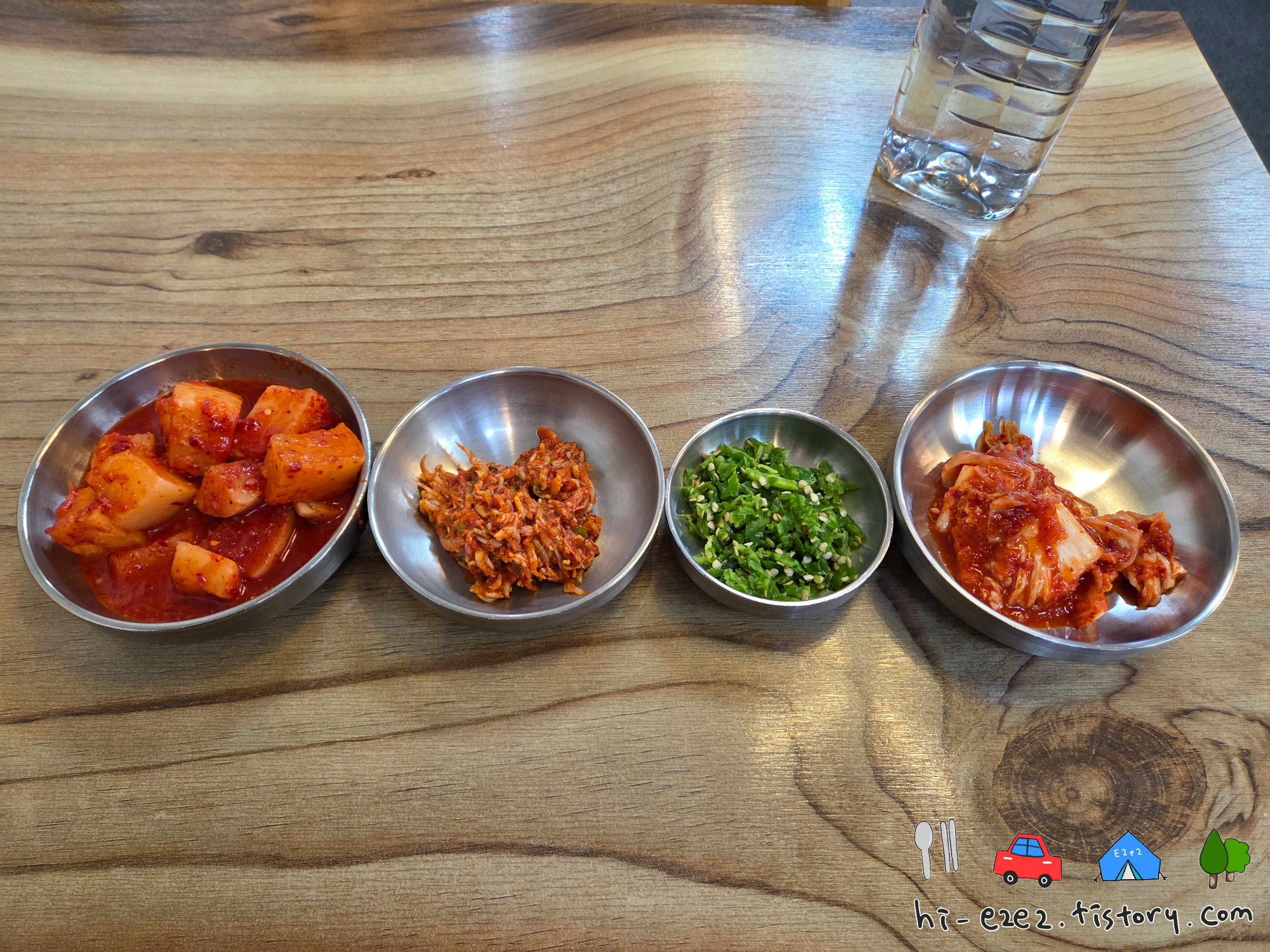 목포 관광 맛집 김정림 선지해장국 밑반찬