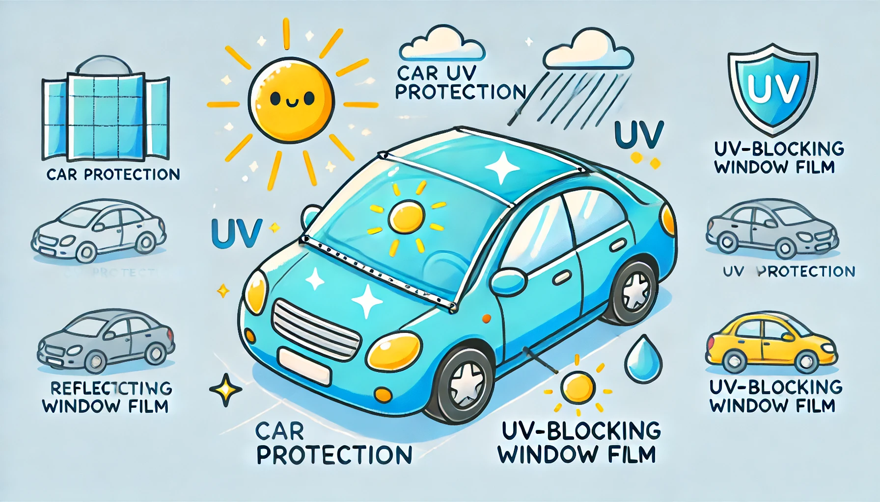 자동차 자외선 차단 방법