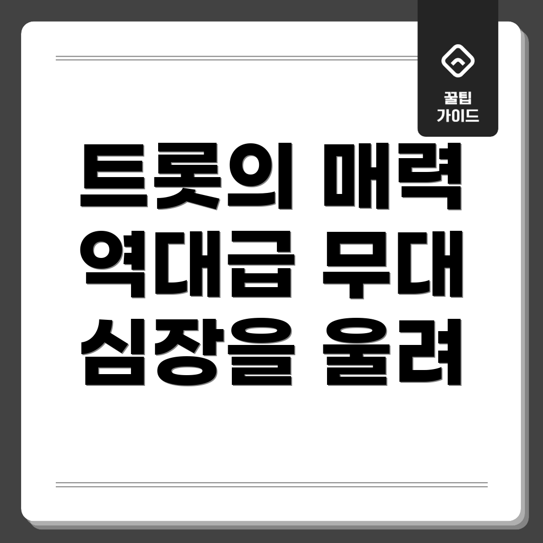 미스터트롯 다큐멘터리