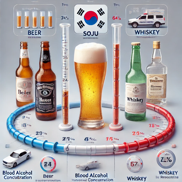 음주운전 알코올 농도, 얼마나 마시면 걸릴까?