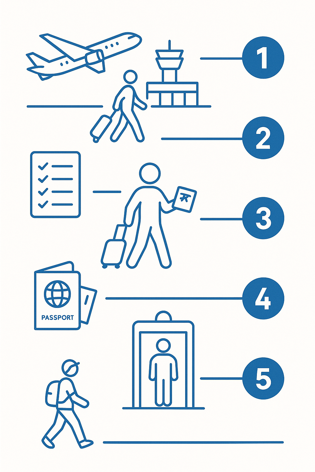 공항에서 헤매지 않는 7단계 출국 체크리스트 초보 여행자를 위한 가이드