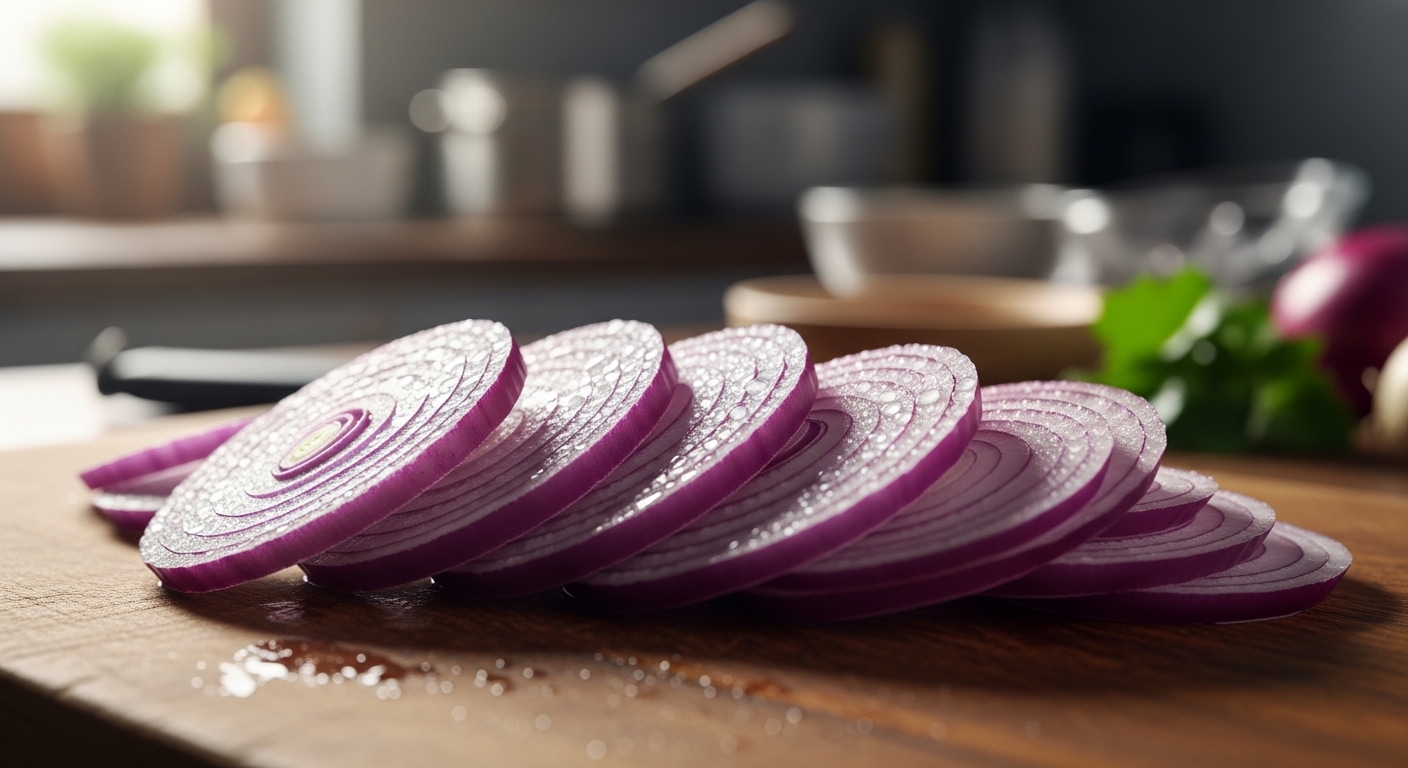 '보랏빛의 기적' 자색 양파 속 안토시아닌의 놀라운 건강 효과