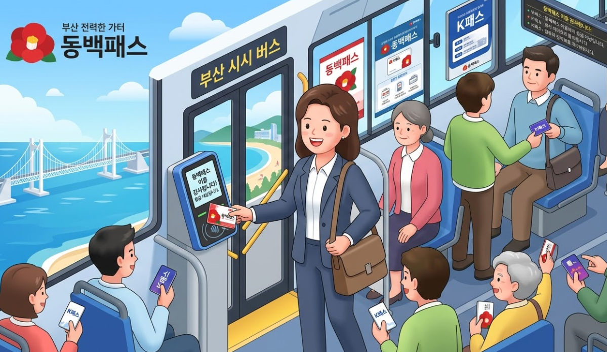 동백패스 신청, 환급, K-패스 연계, 모바일 충전 사용방법