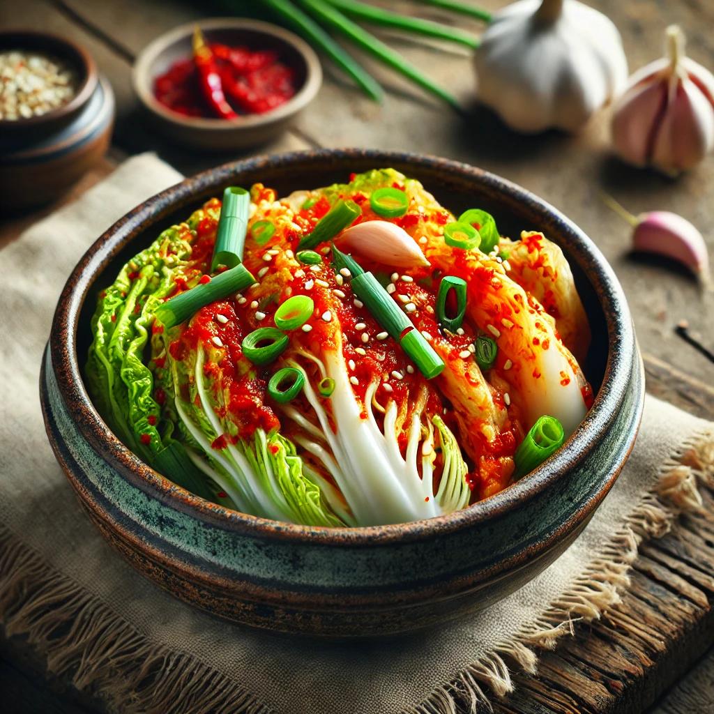 겉절이 김치 차이