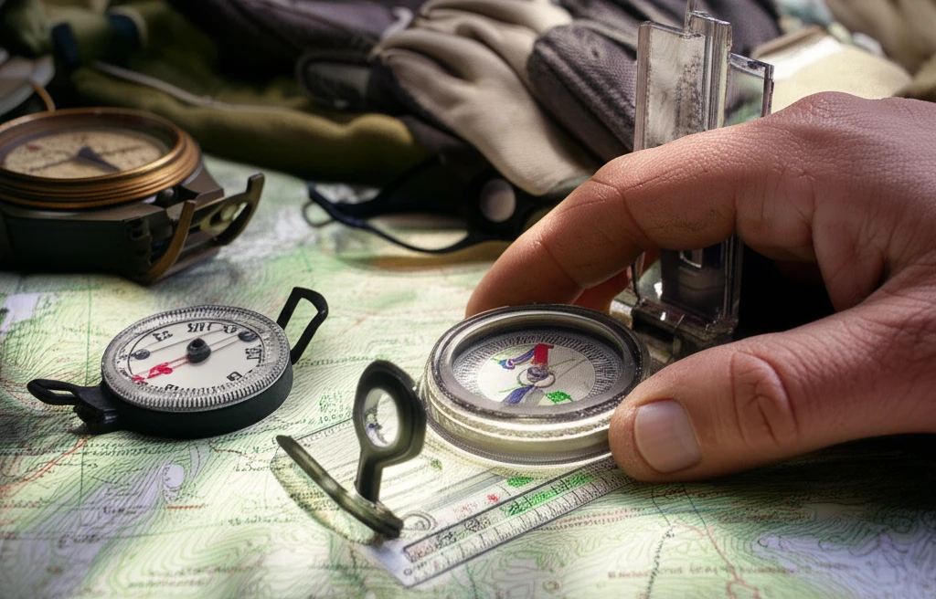 수운토 실바 나침반 주요 모델 비교 ..