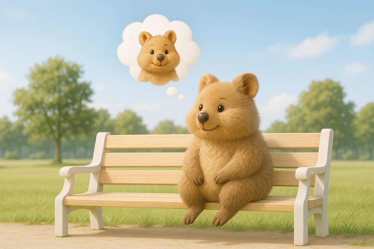 좋아했던 쿼카를 생각하는 쿼카 이미지