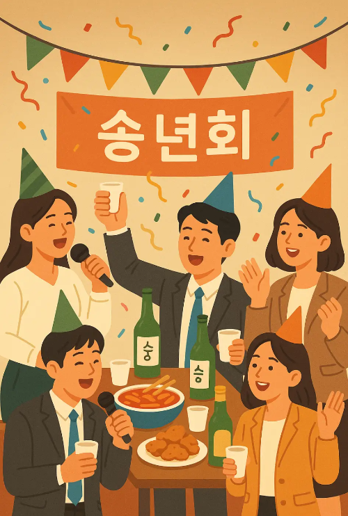 송년회-파티-사람들-술