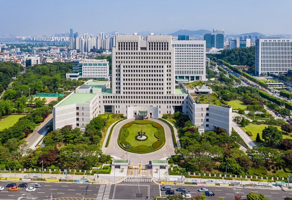 2020년 6월 촬영한 서울 서초구 대법원 청사 전경