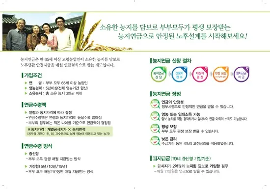 농지연금 수령액 계산