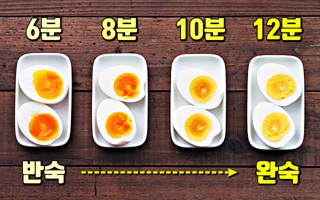달걀 반숙 시간, 달걀 삶는 방법, 달걀 완숙 시간, 달걀 완숙 맛있게 삶으려면, 생활 팁줌 매일꿀정보
