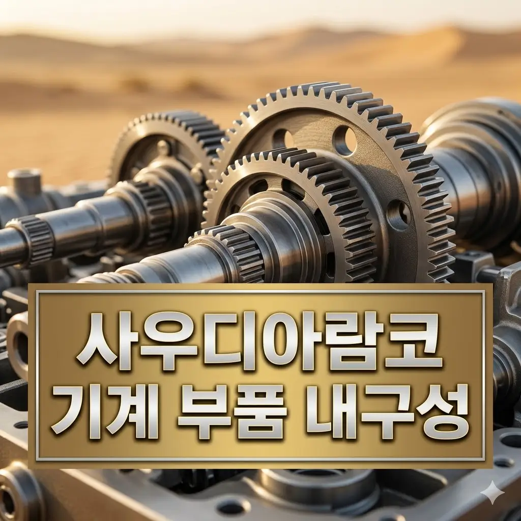 사우디아람코 기계 부품 내구성