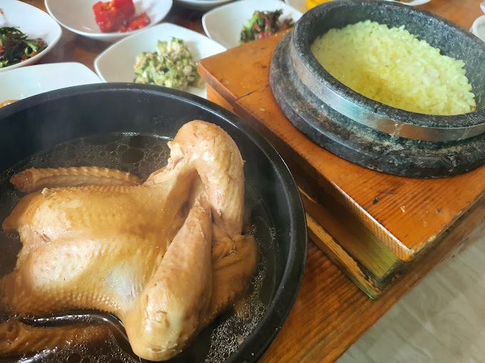 제천 오리백숙집 '농사꾼의집'