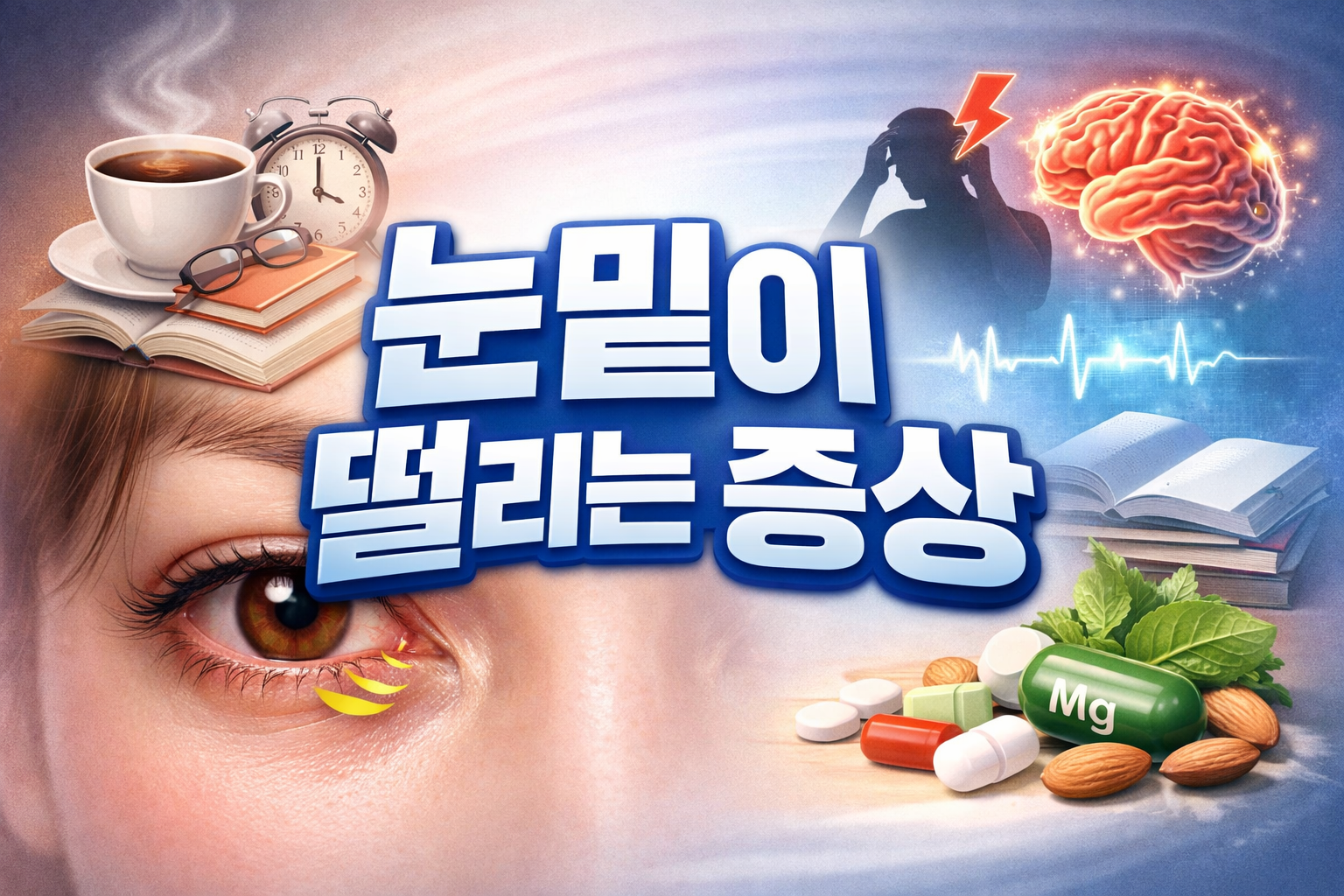 눈밑이 떨리는 증상 원인