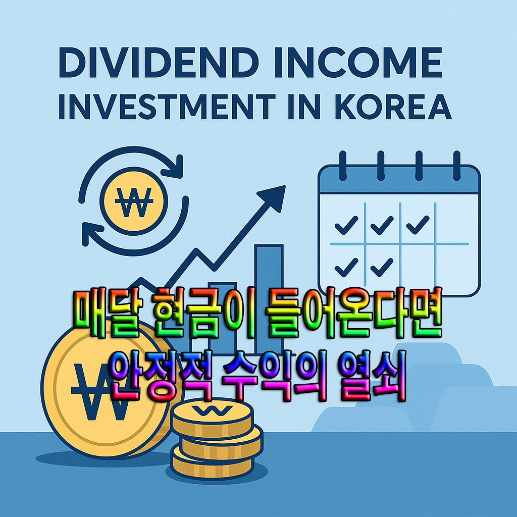 매달 현금이 들어온다면 안정적 수익의 열쇠