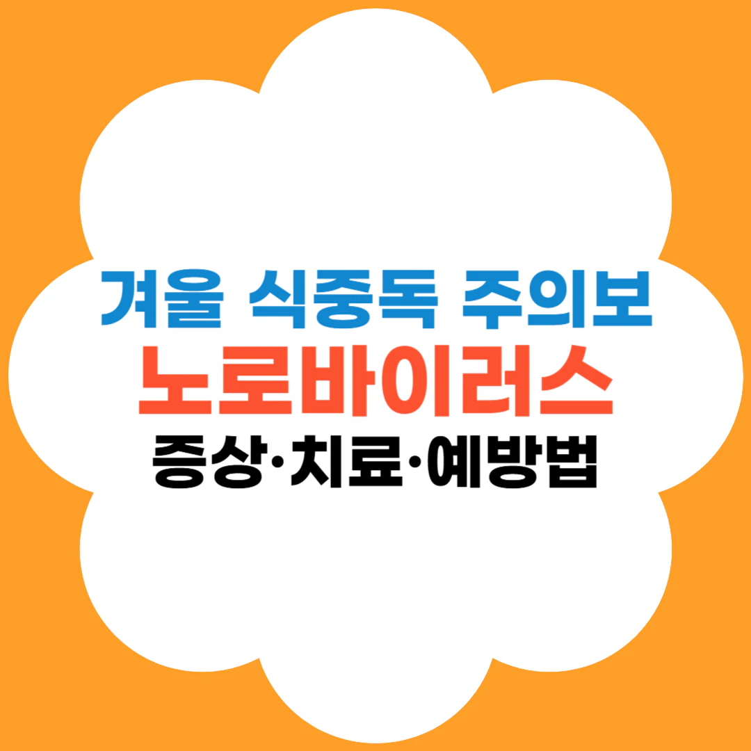노로바이러스 증상