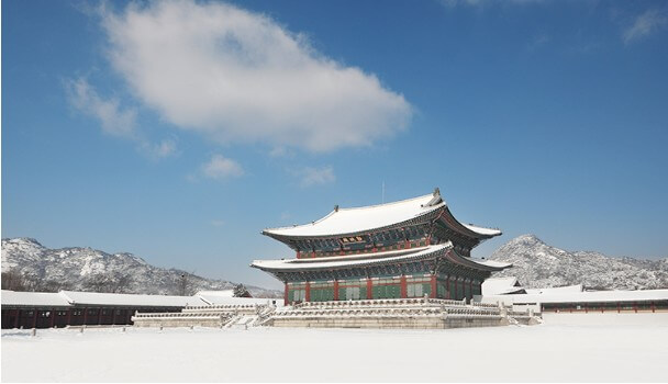경복궁의 겨울