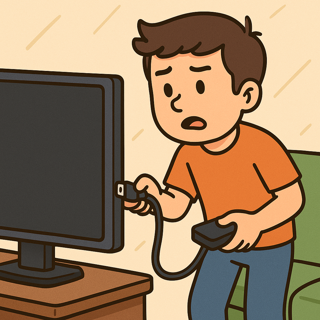 외부 장치 문제 확인