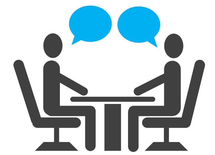 면접 모습 사진