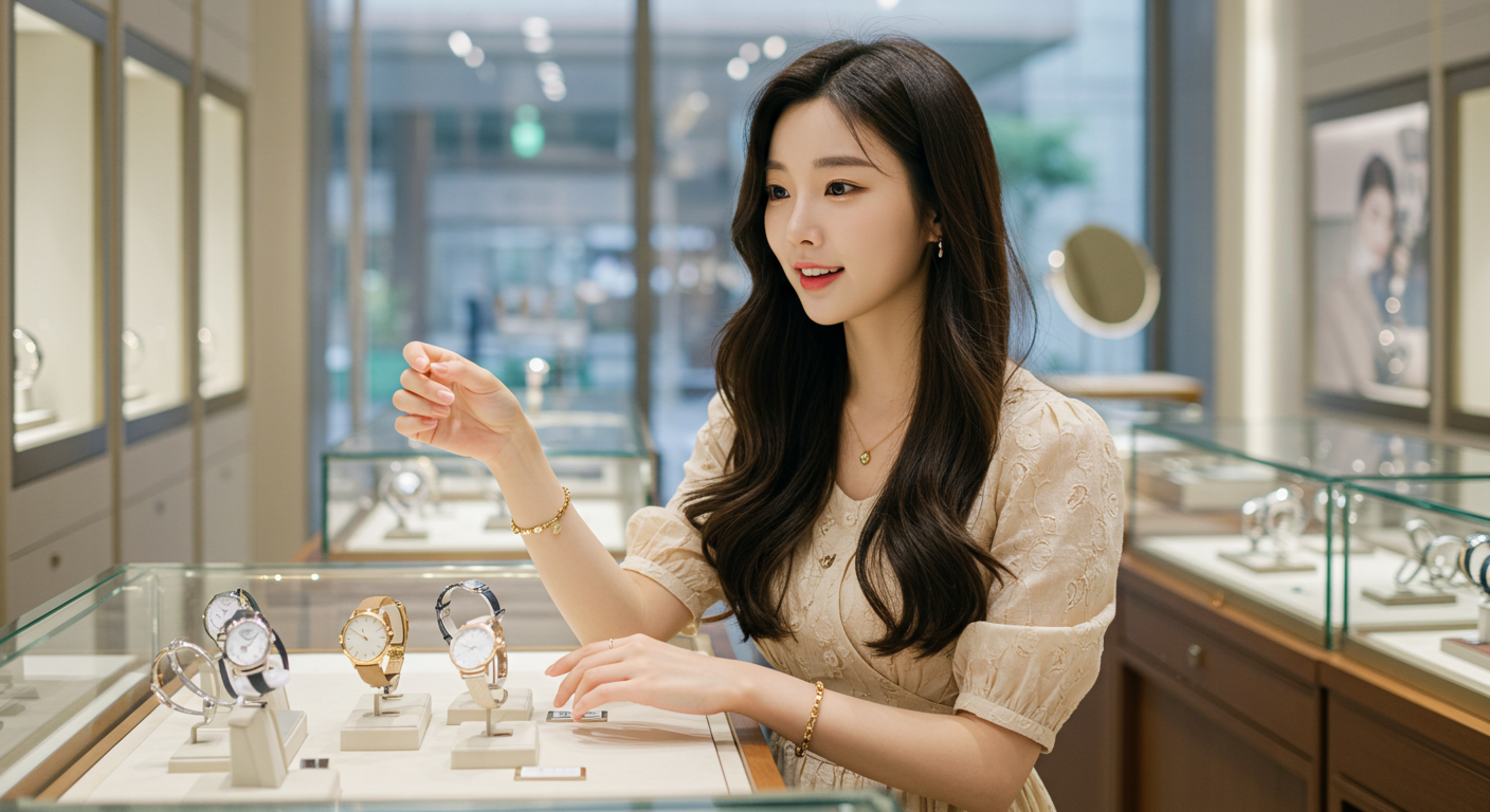 남자 까르띠에 명품 시계