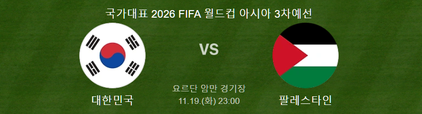 2026년 북중미 월드컵 3차 예선