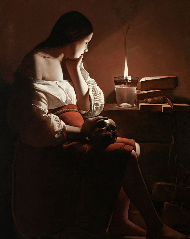 조르주 드 라 투르의 1640년 촛불 작품