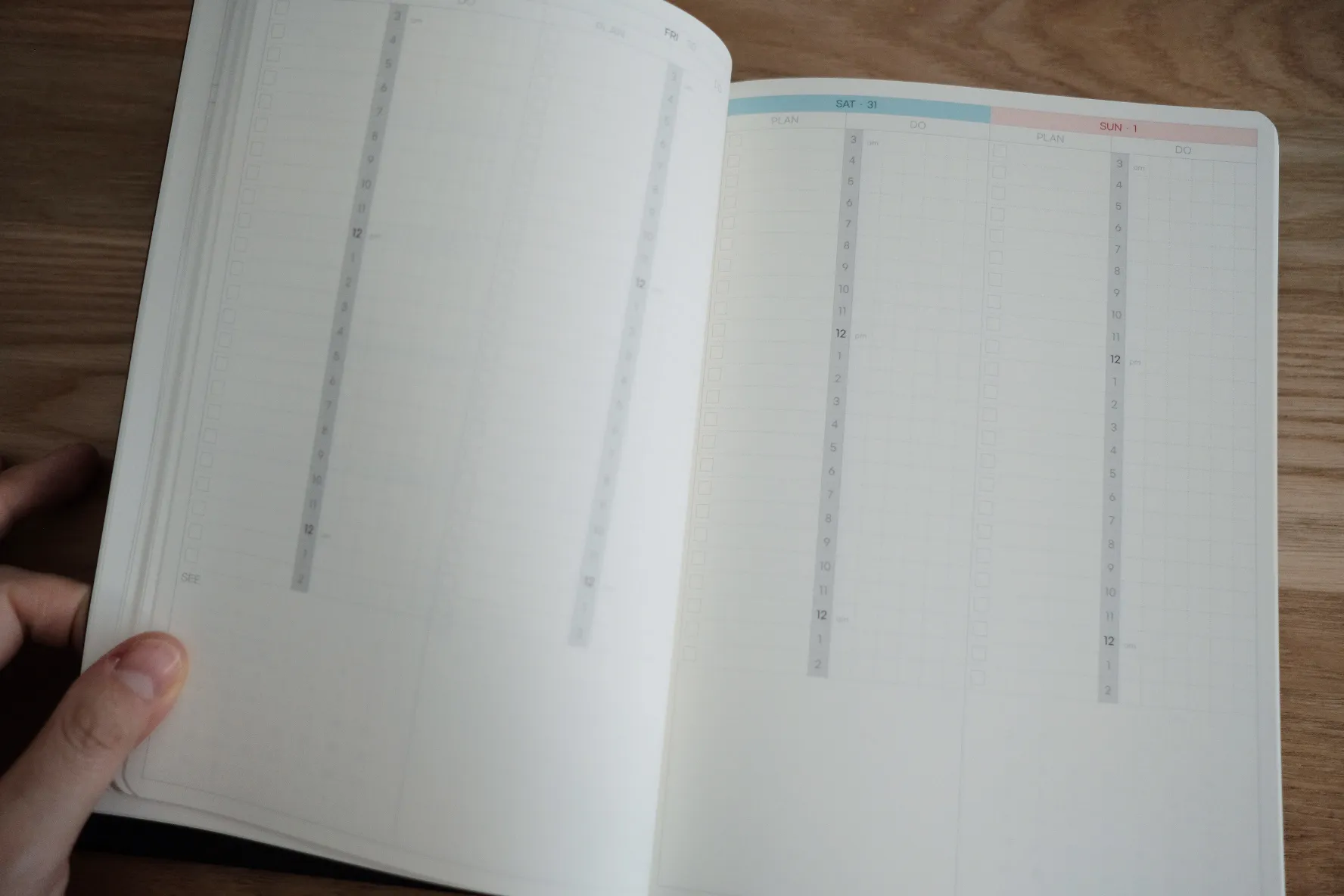 PDS 다이어리 속지 - weekly