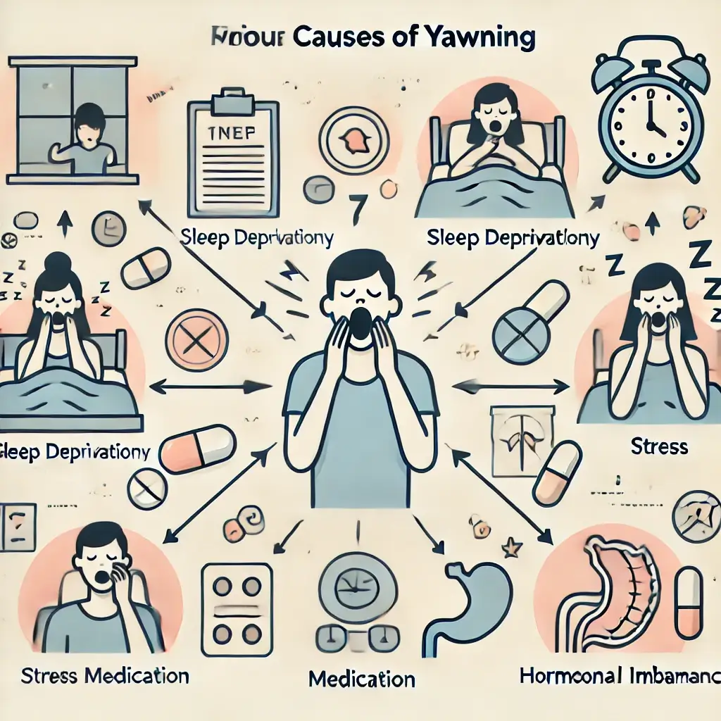 하품을 자주 하는 원인