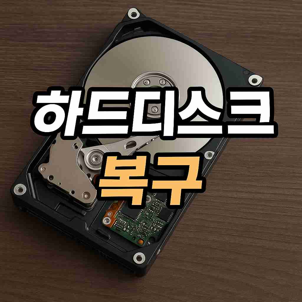 하드디스크 복구