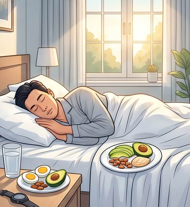 충분한 수면과 양질의 영양 섭취