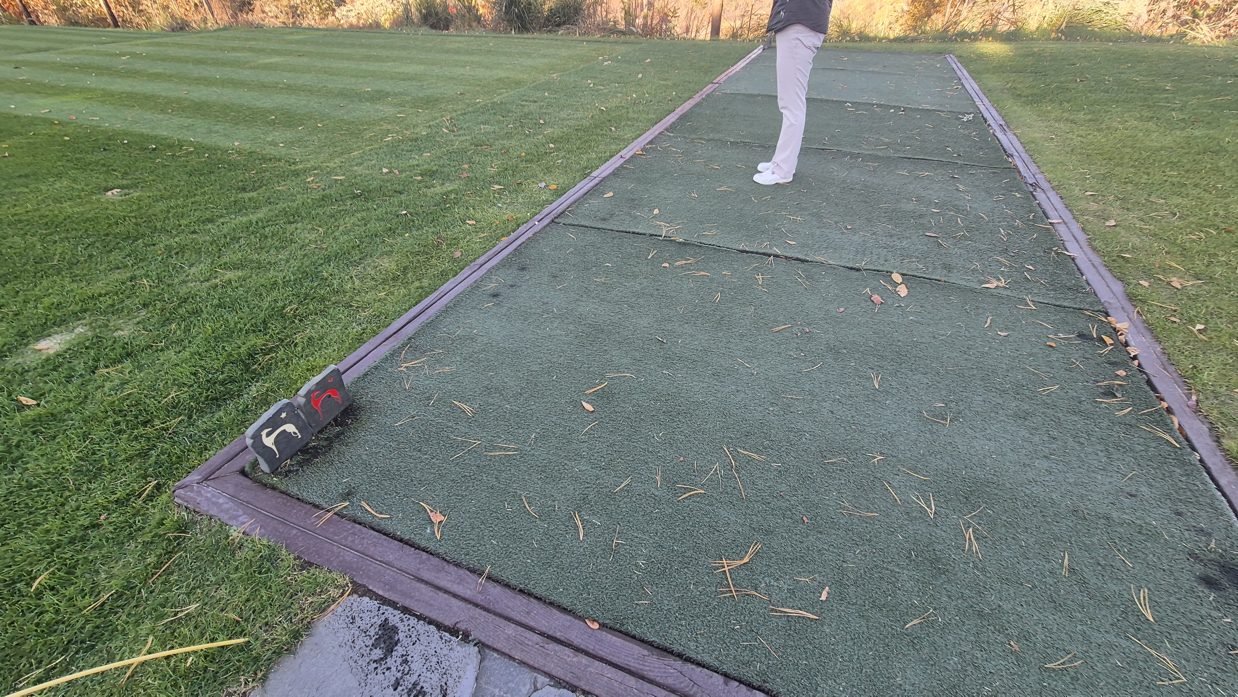 레이캐슬cc 티잉구역 상태